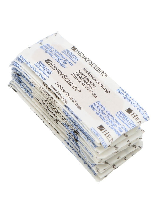 Henry Schein 1126135 Sterile Adhesive Bandages, Sheer, Plastic, Flexible, Non-Stick Pad, 1x3 inches, 1500/Case - Image 5